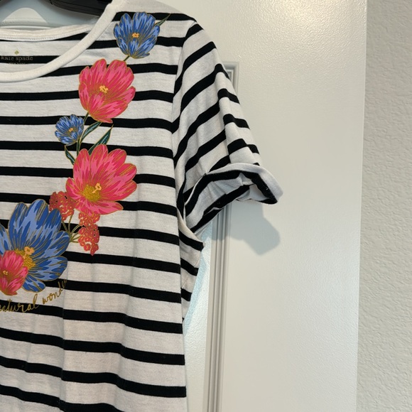 Kate Spade Cotton T-Shirt size M - Picture 2 of 9